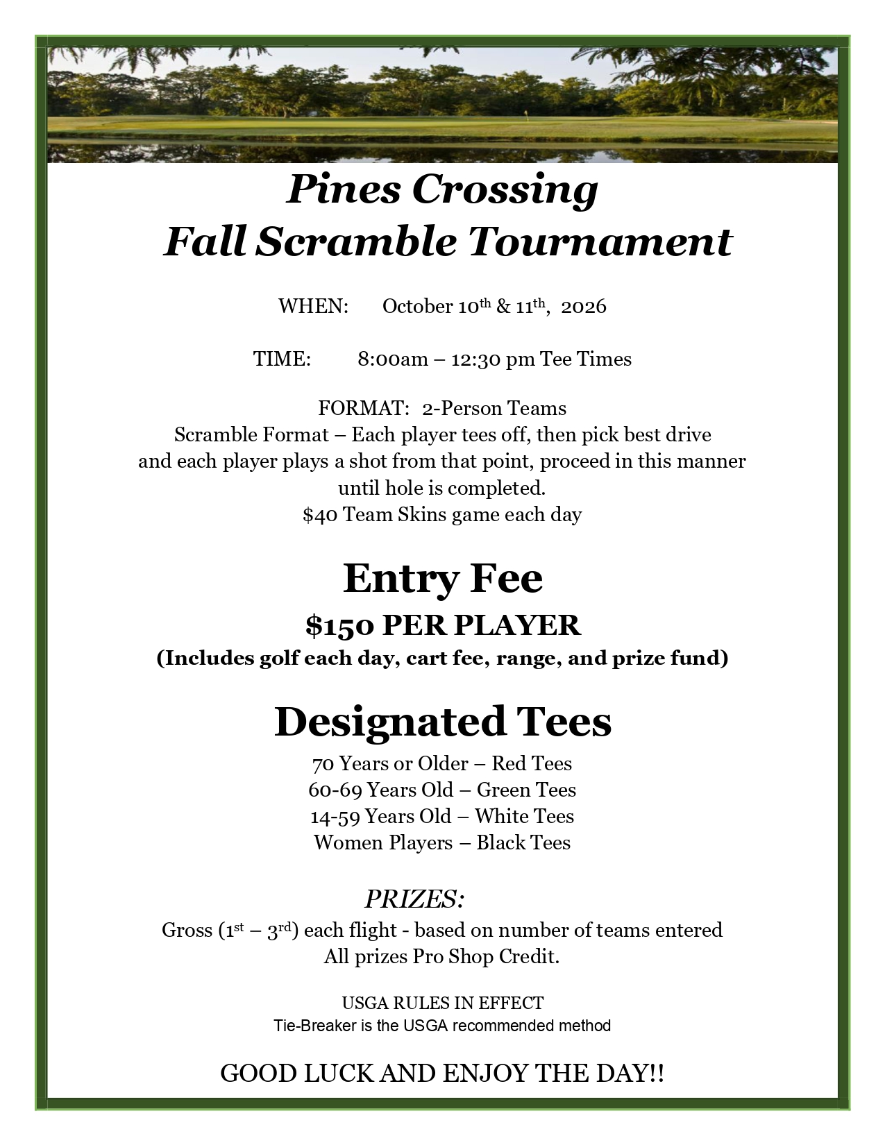 2026 Pines Crossing Fall Scramble page 0001