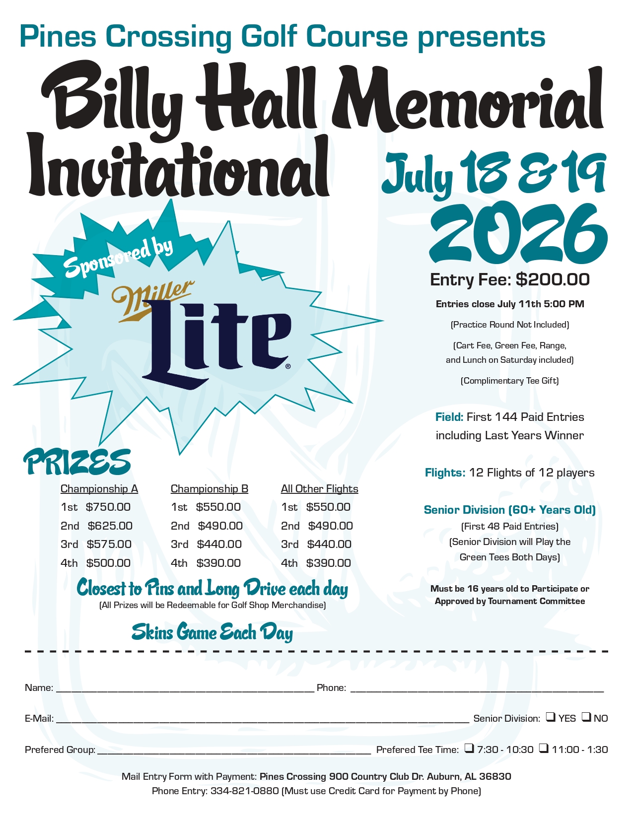 99999 26 Pines Crossing 2026 Mens Invitational Entry Form COLOR page 0001